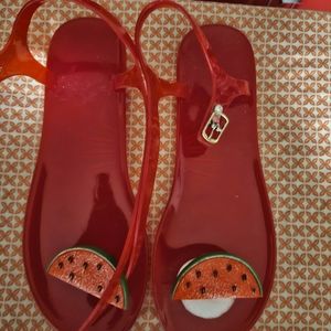 Woman Fashion Watermelon Jelly Sandals
